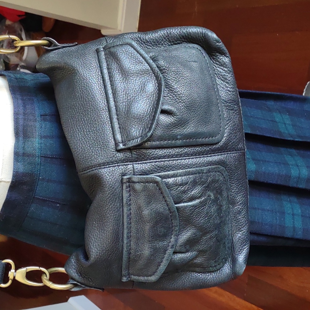 Fossil Black Leather Crossbody Bag - Picture 8 of 11